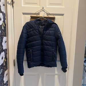 Bauer Youth Large Dark Blue Puffer Jacket